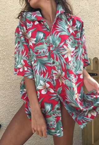 OVERSIZED RETRO 90S 80S VINTAGE UNISEX FESTIVAL SHIRT