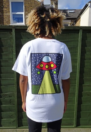 ILLUSTRATED BACK PRINT T-SHIRT