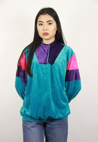 VINTAGE VELVET SWEATSHIRT