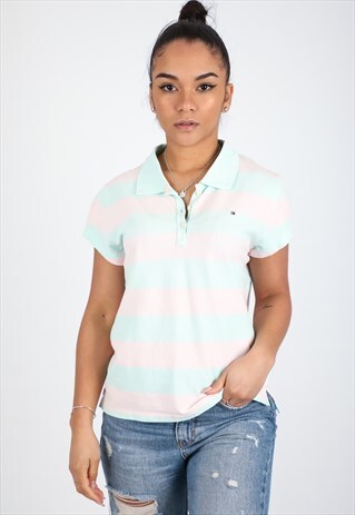 VINTAGE TOMMY HILFIGER POLO T-SHIRT T353