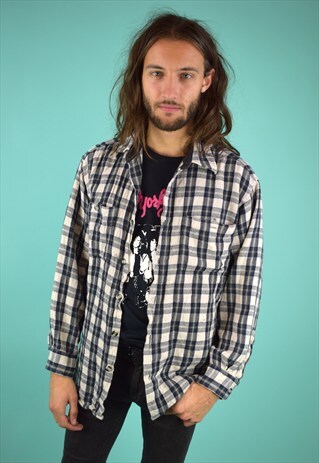 VINTAGE 90'S CHECKED SHIRT