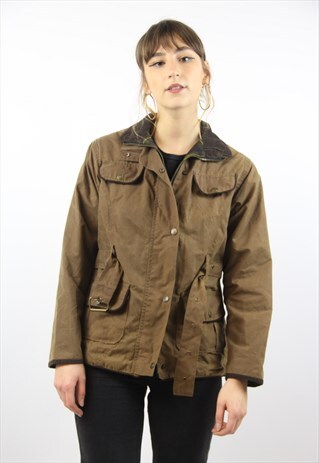 VINTAGE BROWN WAX 90S JACKET