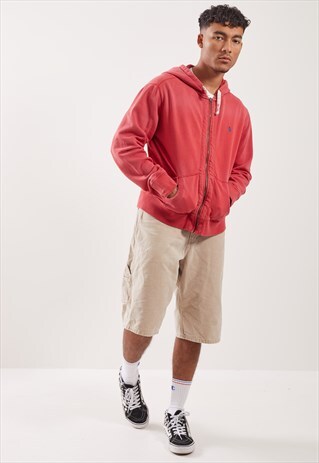 VINTAGE RALPH LAUREN ZIP-UP HOODIE