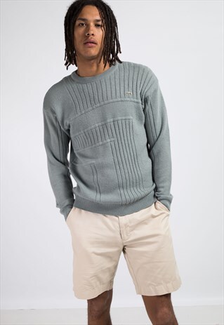 VINTAGE LACOSTE KNITTED JUMPER