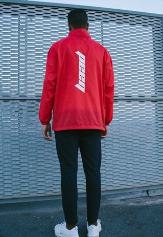 BAAD WINDBREAKER RED (WHITE PRINT)