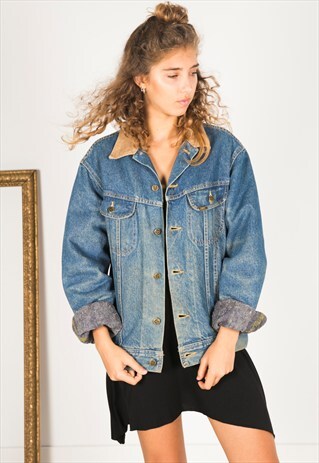VINTAGE 80S LEE WINTER BLANKET JACKET / R2100R213