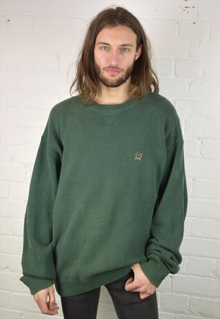 VINTAGE 90'S TOMMY HILFIGER KNIT JUMPER