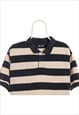 VINTAGE 90'S CHAPS RALPH LAUREN POLO SHIRT STRIPED SHORT