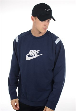 VINTAGE NIKE BIG LOGO SWEATSHIRT JUMPER