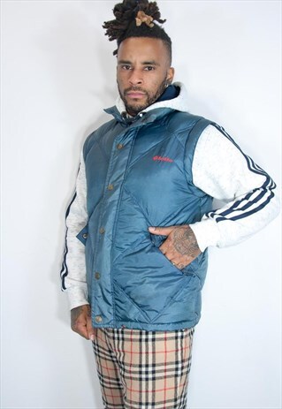 LOTTO VINTAGE PUFFER BODY WARMER