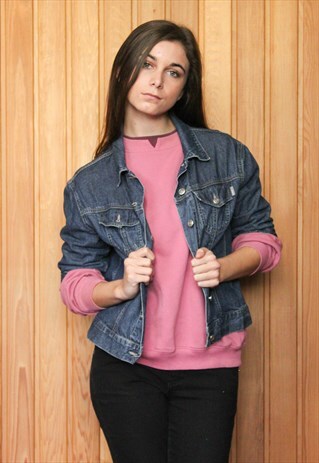 VINTAGE 1990S BLUE DENIM JACKET