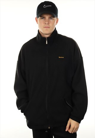 VINTAGE BARBOUR ZIP UP FLEECE TOP