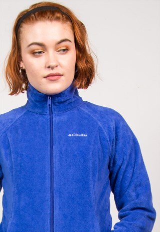 COLUMBIA PURPLE FLEECE JACKET