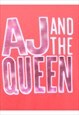 VINTAGE BEYOND RETRO AJ AND THE QUEEN PRINTED T-SHIRT - L