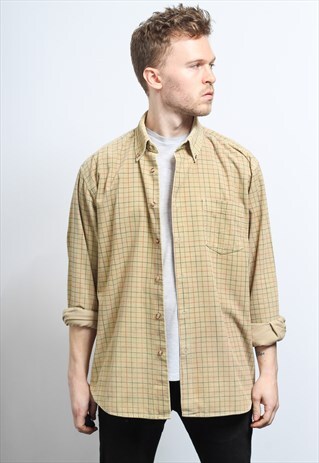 VINTAGE CORDUROY CORD SHIRT