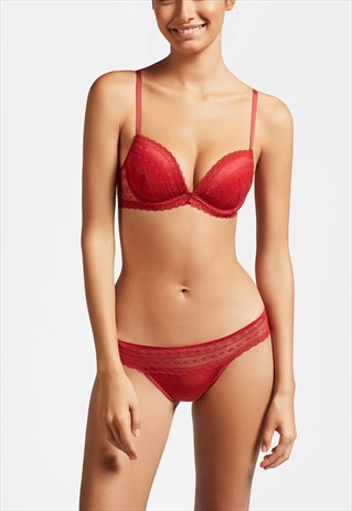 CHRISTMAS EDITION PUSH UP EFFECT BRA IN B AND C CUPS