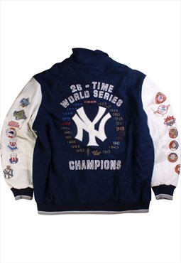 Vintage 90's MLB Bomber Jacket New York 26 times World