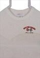 VINTAGE 90'S ANVIL T SHIRT BACK PRINT SHORT SLEEVE CREWNECK