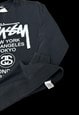 STUSSY WORLDWIDE CREWNECK SWEATSHIRT L