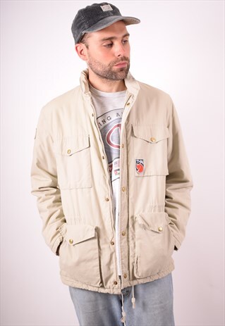 FJALL RAVEN MENS VINTAGE JACKET MEDIUM GREEN 90S