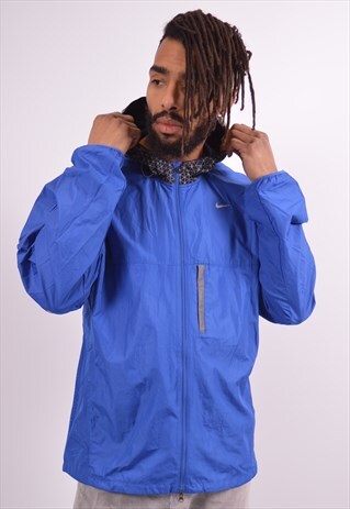 VINTAGE NIKE RAIN JACKET BLUE