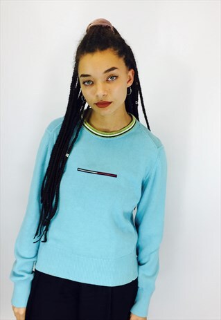 TOMMY HILFIGER 90S COTTON KNIT JUMPER