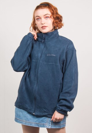 COLUMBIA BLUE FLEECE JACKET