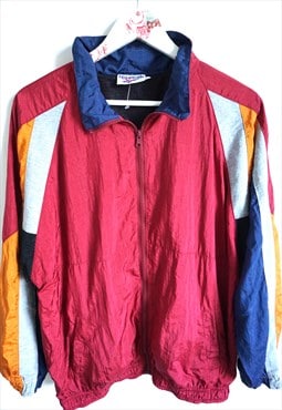 Vintage REEBOK Windbreaker Jacket Sweatshirt Tracksuit Top