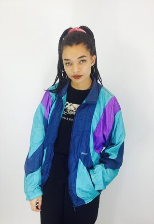 VINTAGE FESTIVAL 80S RAVE WINDBREAKER JACKET