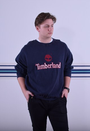 NAVY TIMBERLAND SWEATSHIRT
