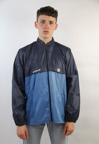 VINTAGE ADIDAS 90'S PATTERNED SPORTS JACKET
