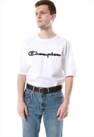 90S VINTAGE CHAMPION RARE OLDSCHOOL T-SHIRT 13565