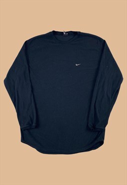 Vintage Fleece Nike Fleece Sweatshirt Black L
