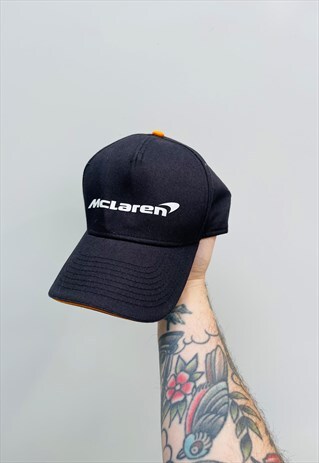 Mclaren Racing f1 Black Hat Cap