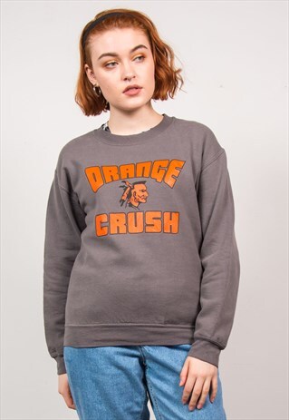 VINTAGE 90'S USA PRINT SWEATSHIRT