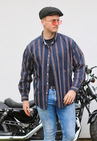 TOMMY HILFIGER USA REGATTA VARSITY STRIPED SHIRT