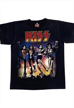 KISS Destroyer Vintage Black T-Shirt XS (HOT ICE tag)