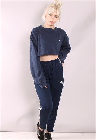 VINTAGE NIKE REWORKED CROPPED SWEATSHIRT