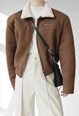 Men's Lambswool double-zip jacket AW Vol.2