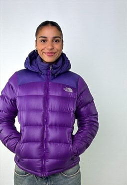 Purple y2ks The North Face 700 Series Puffer Jacket Coat
