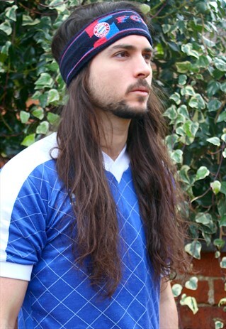 VINTAGE 90S BAYERN MUNICH SOCCER FOOTBALL HEADBAND ONE SIZE