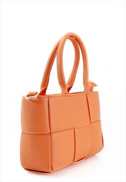 Orange Weave Grab Bag