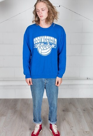 VINTAGE SPRINGFIELD VOLLEYBALL UNISEX SWEATSHIRT
