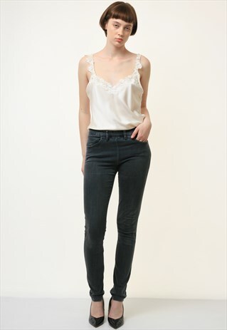 90S VINTAGE WOMAN SKINNY ACNE JEANS 3933