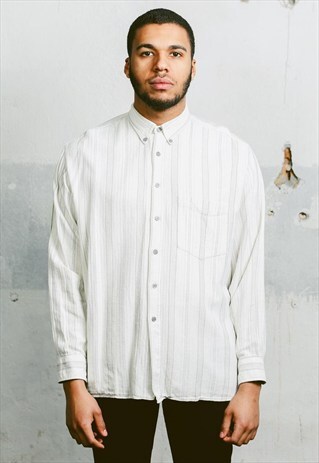 VINTAGE 90S AZTEC STRIPED SHIRT