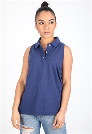 VINTAGE FILA SLEEVELESS POLO T-SHIRT T329
