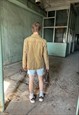 VINTAGE 80'S RETRO COOL TAILORED OLD BLAZER JACKET IN CREAM