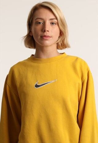 VINTAGE NIKE EMBROIDERED LOGO SWEATSHIRT