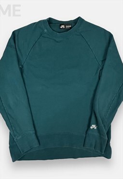 Nike SB vintage embroidered blue sweatshirt size M