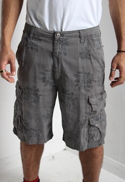 Vintage Wrangler Cargo Shorts Grey